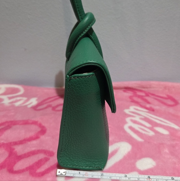 M. Gemi Jewel Green The Francesca Convertible Crossbody NWOT - Picture 7 of 9